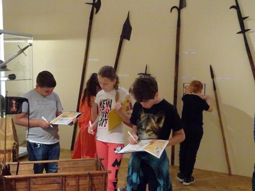 Vyučování v chrudimském muzeu