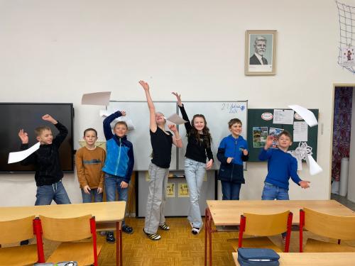 Pololetní vysvědčení